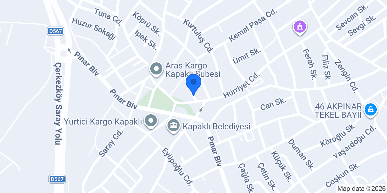 Şanlı döner konumu