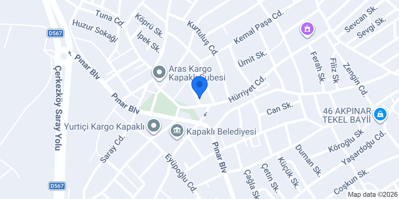 ÖZTAT YUFKA& KADAYIF konumu