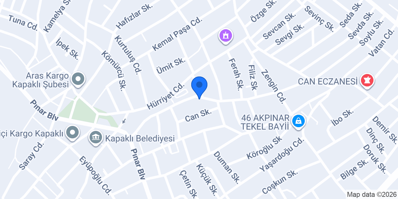 Yamanlar Çeyiz konumu