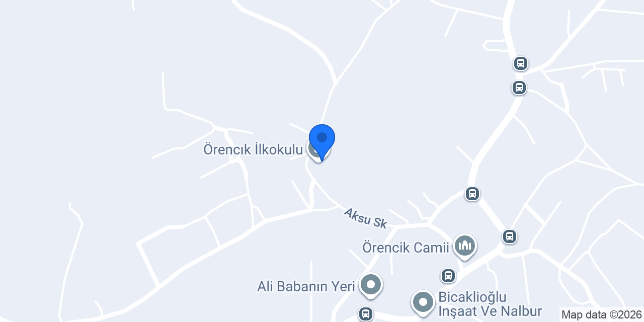 Örencık İlkokulu konumu