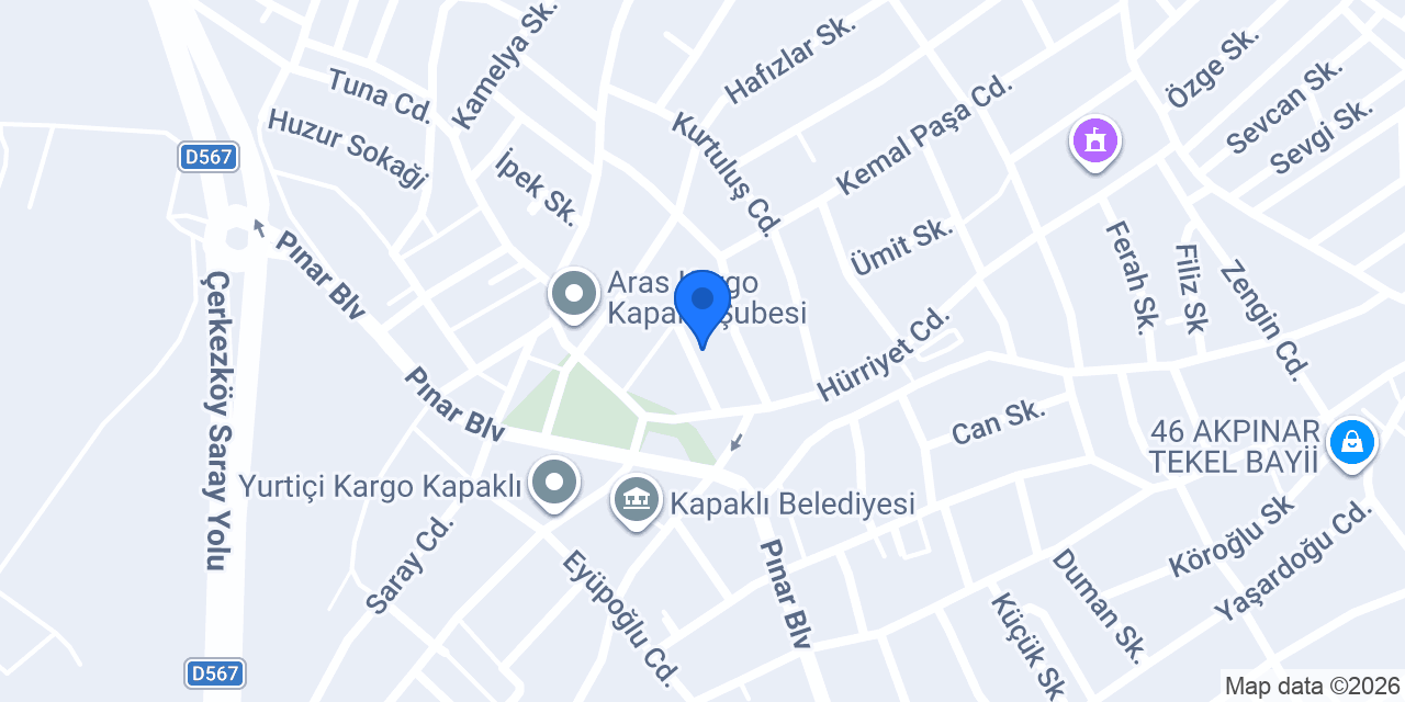 Salon Erhan Mamak konumu