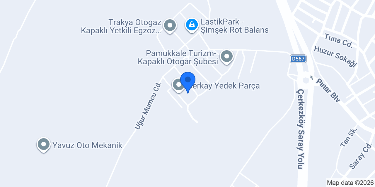 Birlik Makina konumu