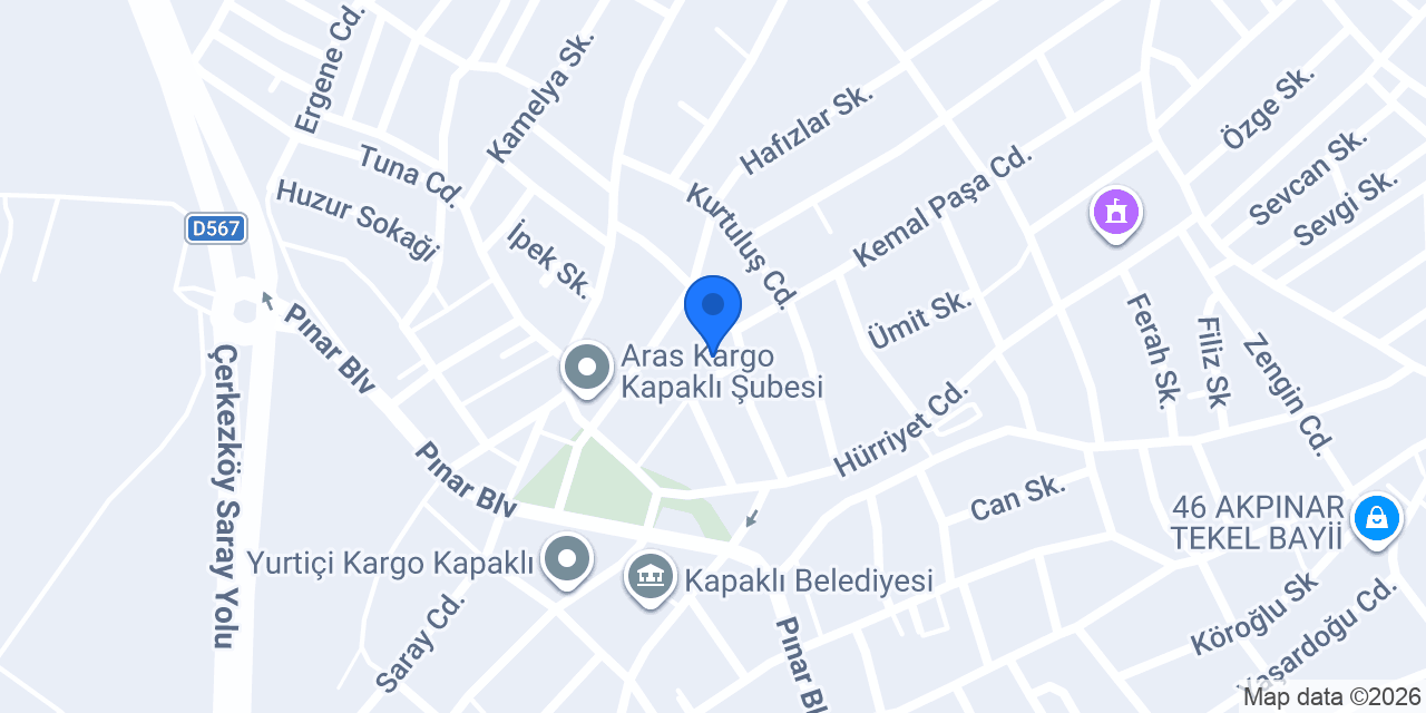 Çıtırca Pastanesi konumu