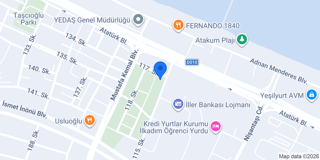 E-T Mimarlık konumu