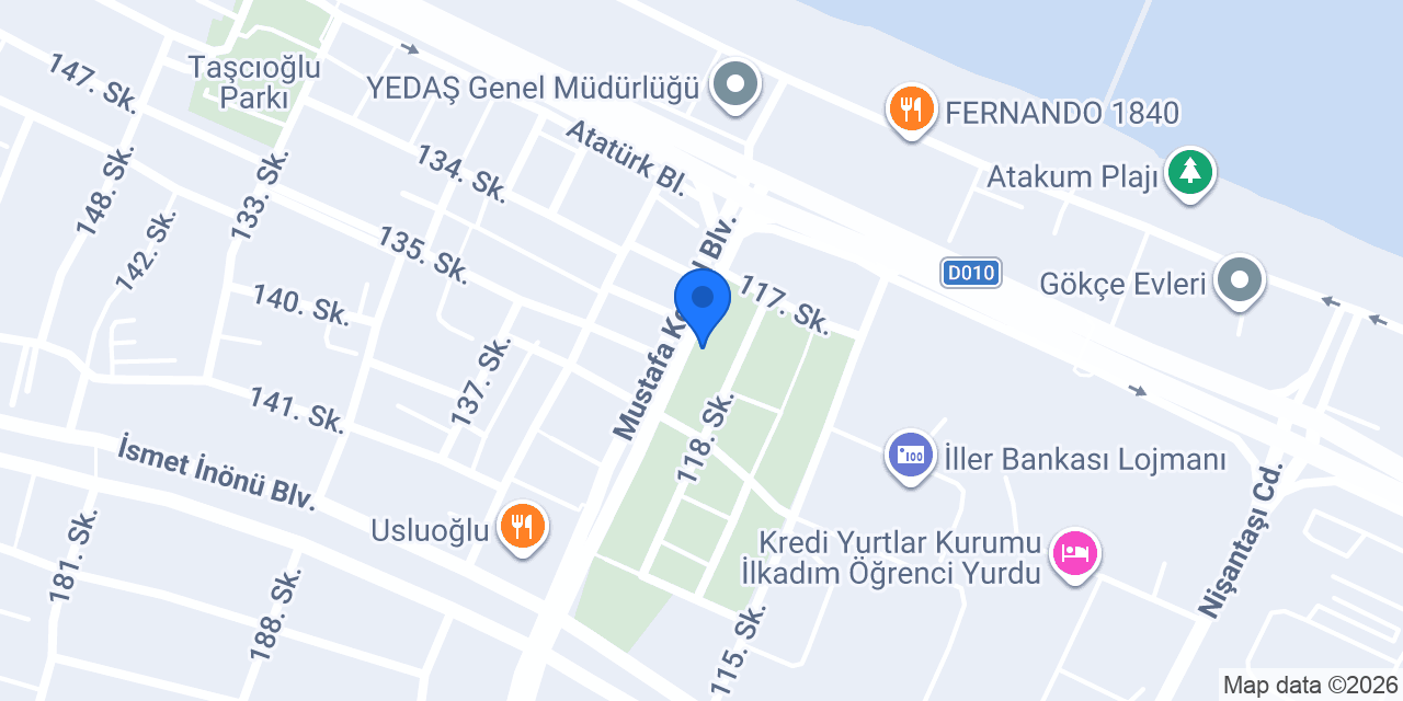 TOKÇAY RESTAURANT konumu