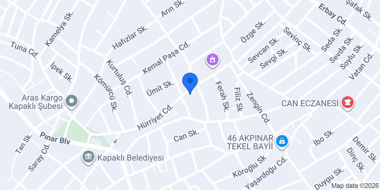 Sancaktar Yapı Market konumu