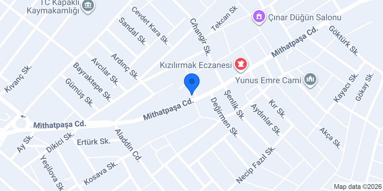 Velioğlu mobilya konumu
