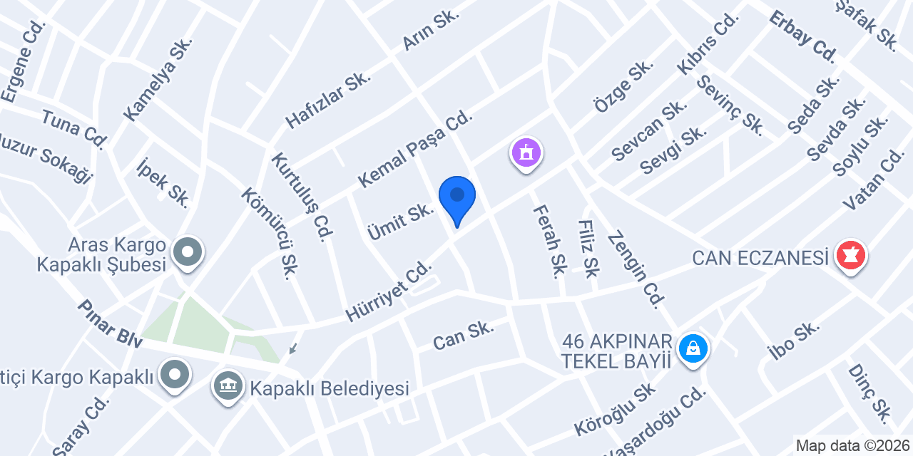 Komagene Kapaklı konumu