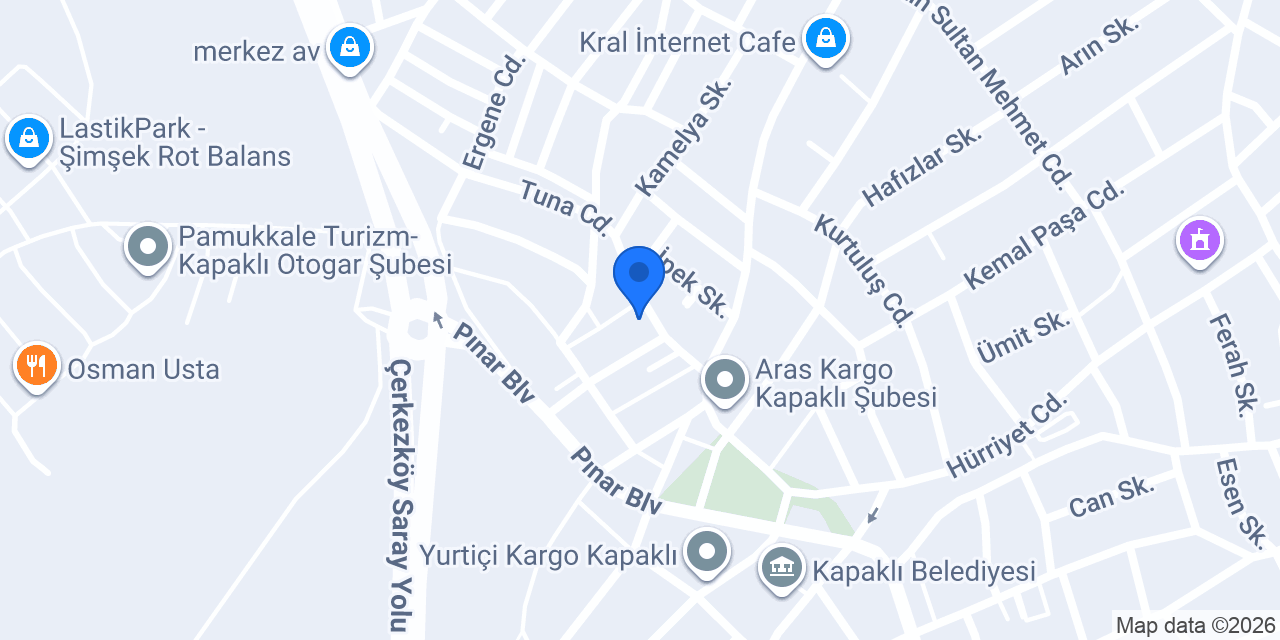 Marmara Elektrik ve Endüstri Tic. Ltd. Sti. konumu