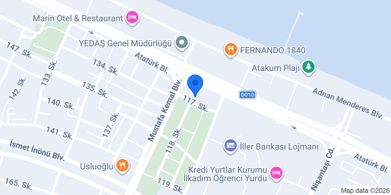 Zeli Cafe konumu