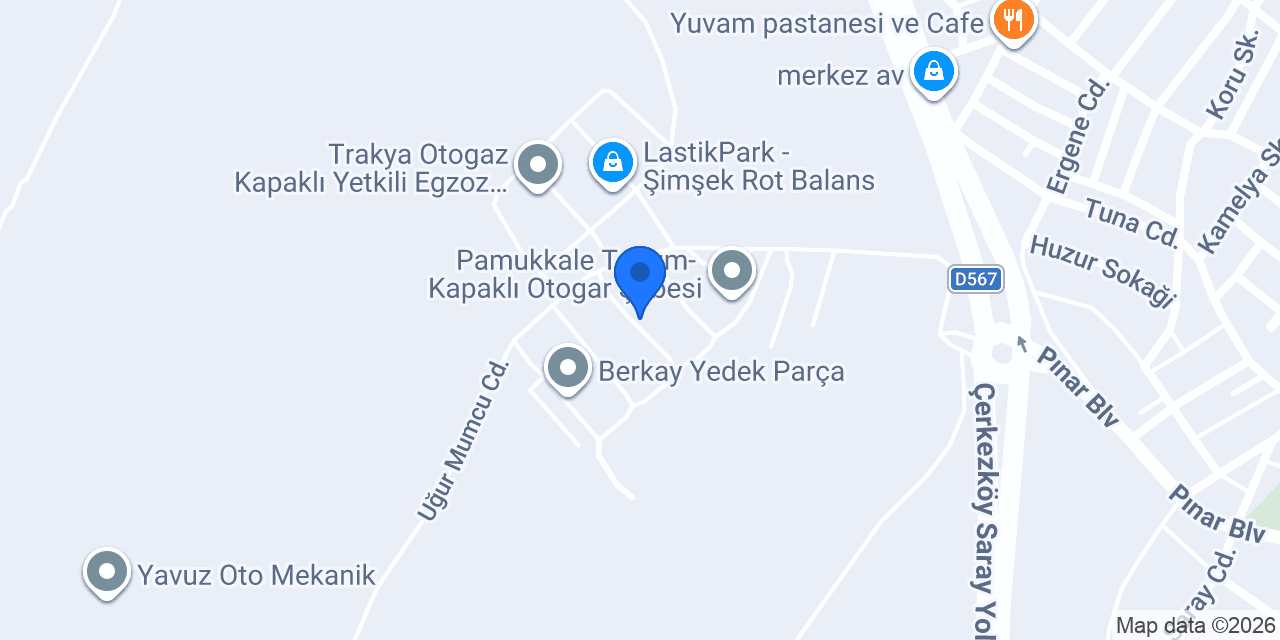 Arel OTOCAM konumu