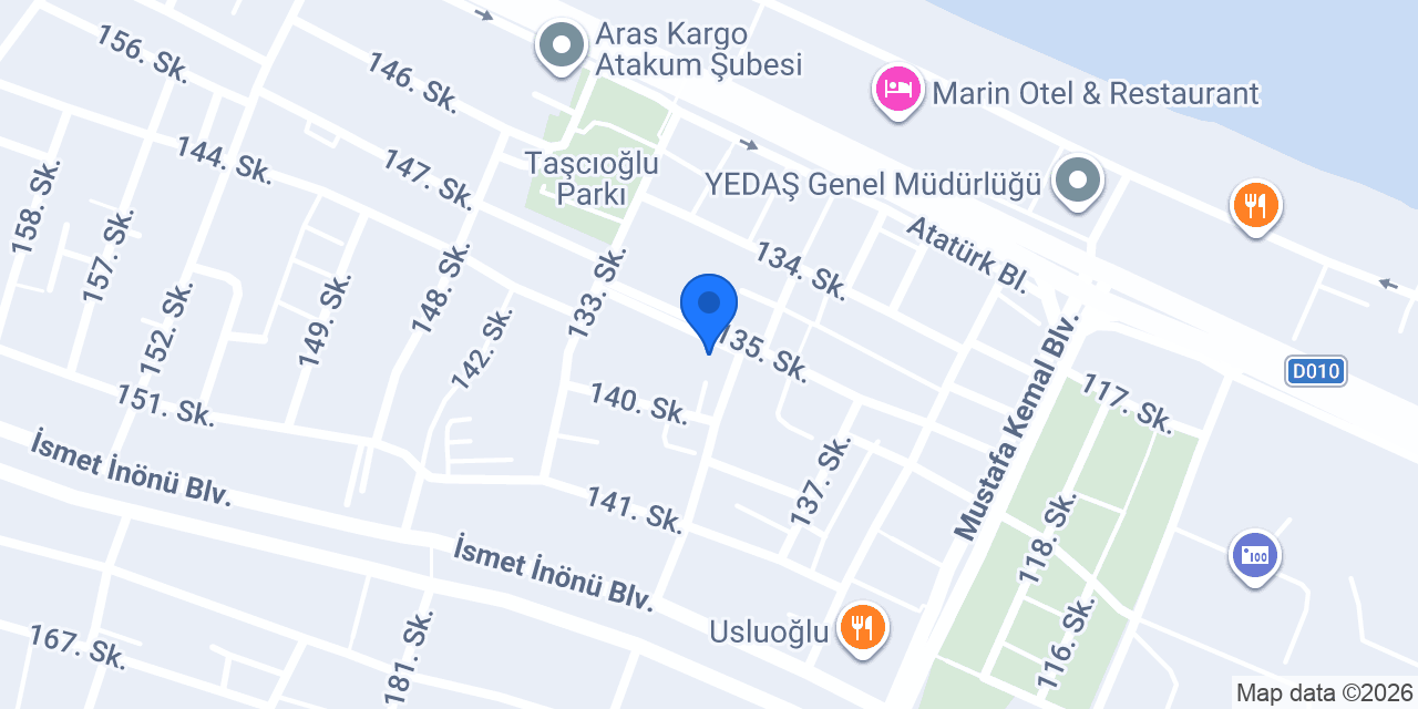 Açıkgöz Pide konumu