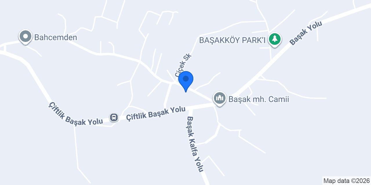 Başak İlkokulu konumu