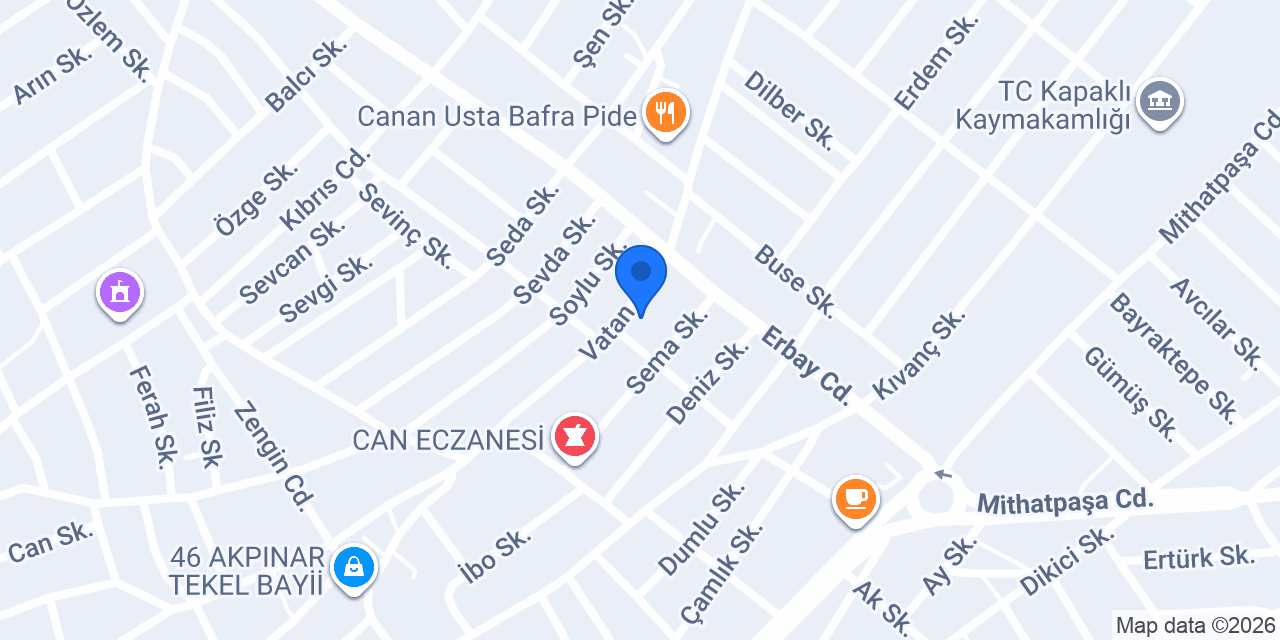 Akdoğan erkek kuaförü konumu