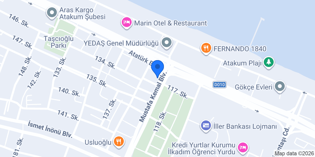 Atakum Online Büfe konumu