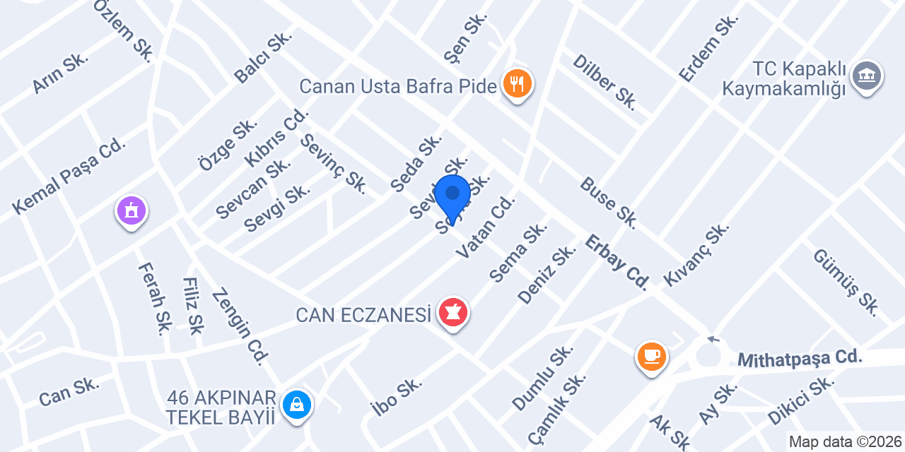 ÇEVİK KULE KONUTLARI konumu