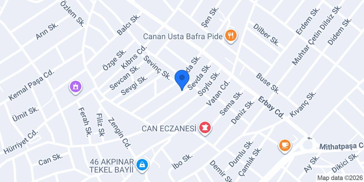 Trakya Shop konumu