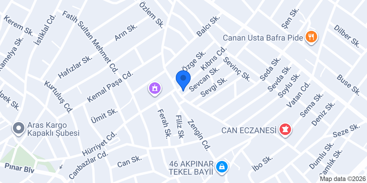 Meydan Unlu Mamülleri konumu