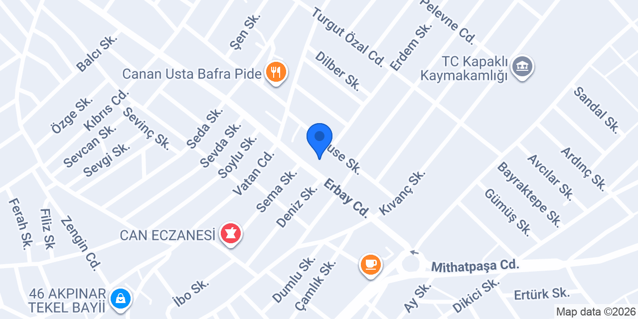 ŞAHİNLER YAPI LTD. ŞTİ. konumu