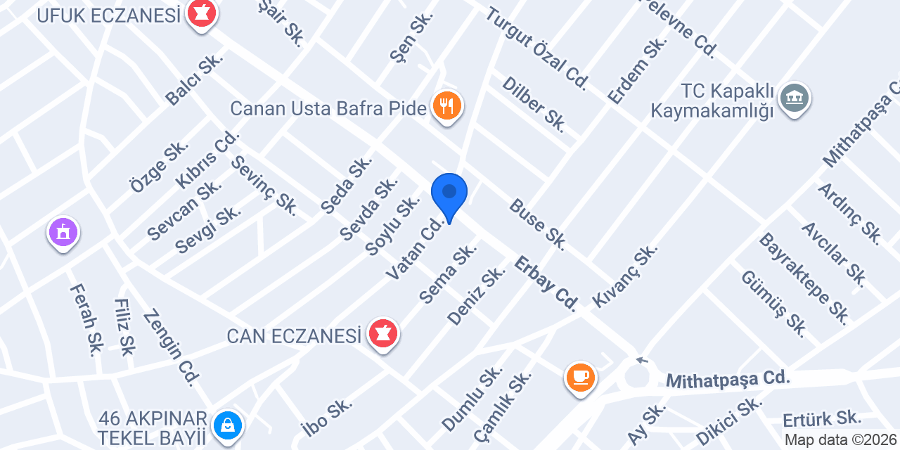 KAPAKLI ADIYAMAN PİDE & LAHMACUN SALONU konumu