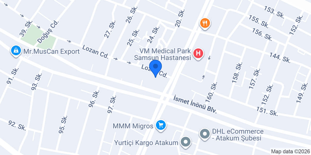 Medi Otel konumu