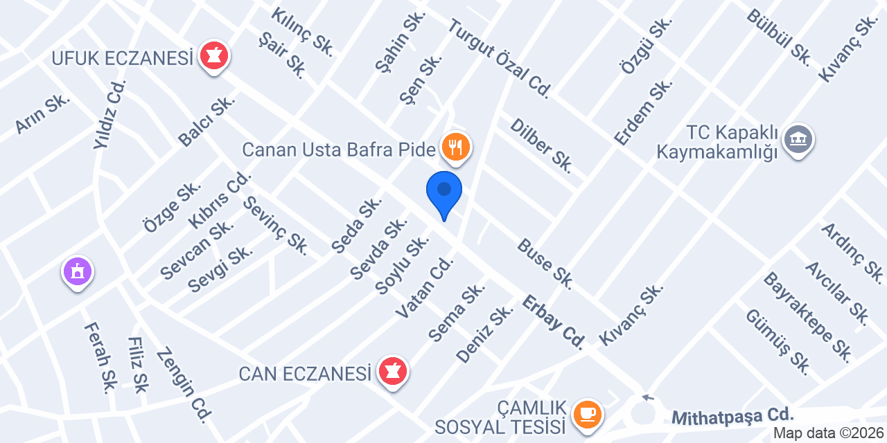 Bereket kasap ve sakatat konumu