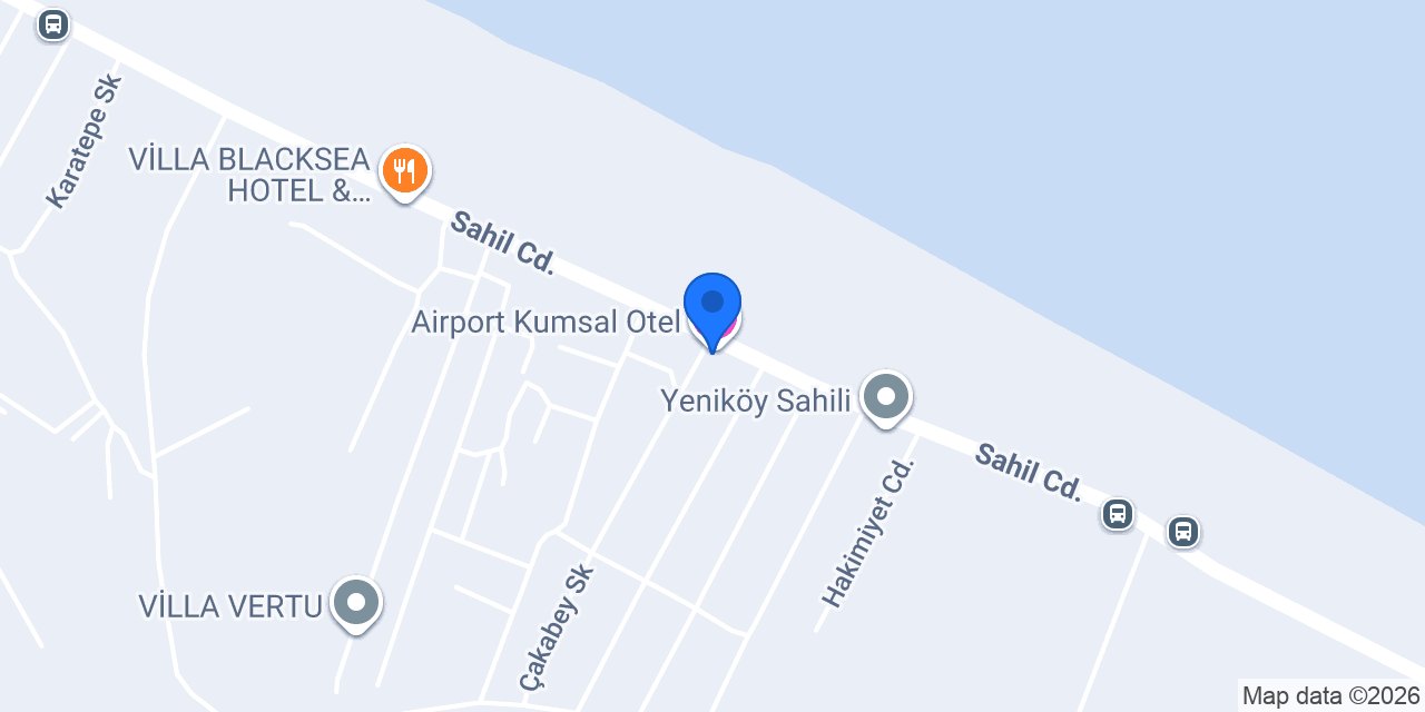 Airport Kumsal Otel konumu