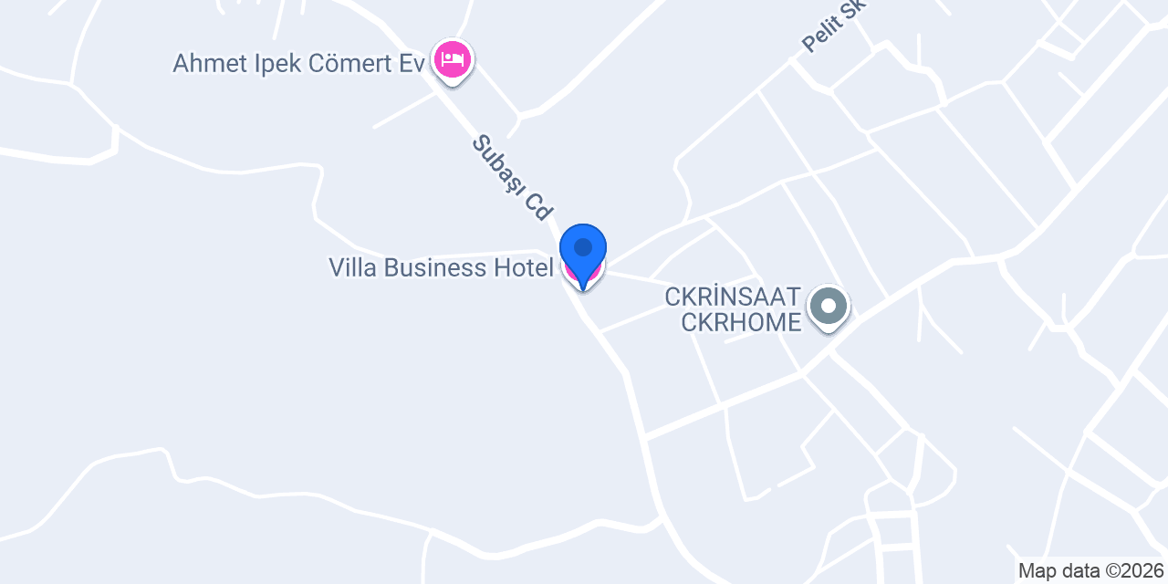 Villa Business Hotel konumu