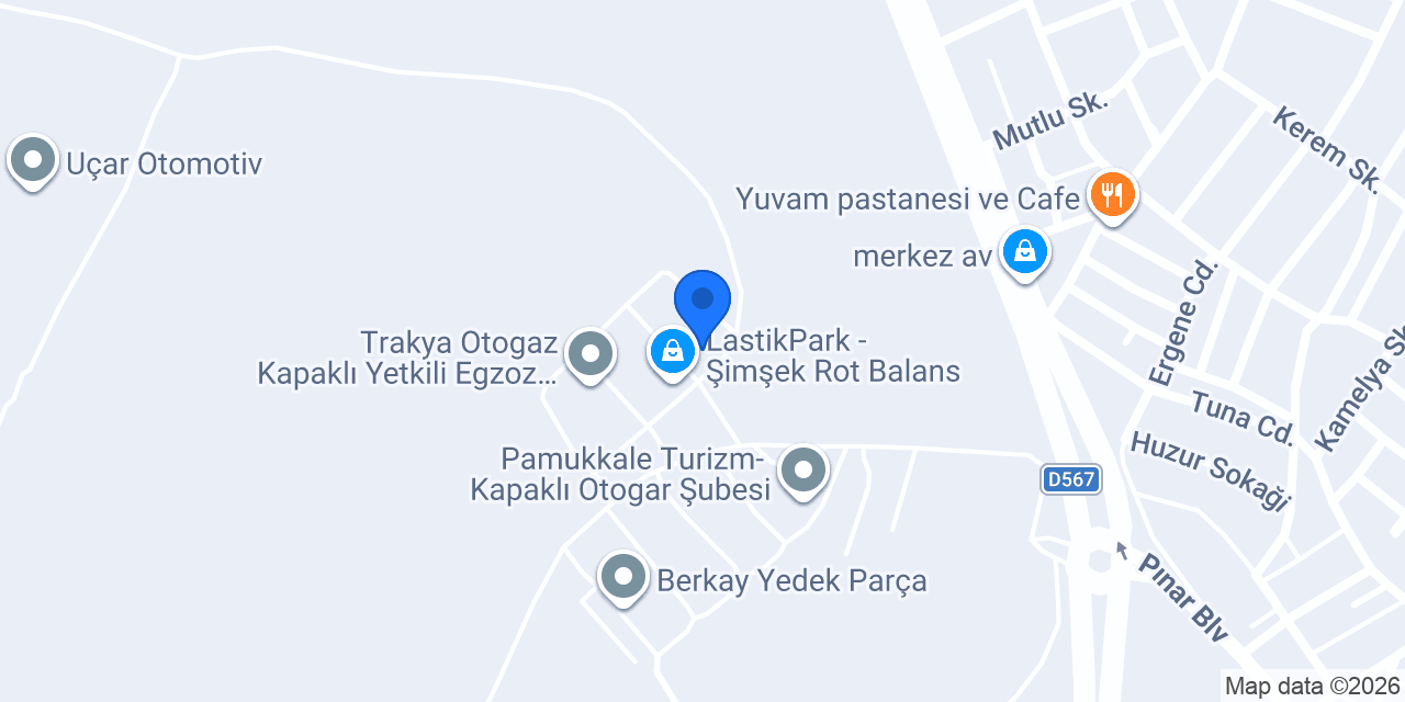 TUNALAR TRUCKS OTOMOTİV SERVİS konumu