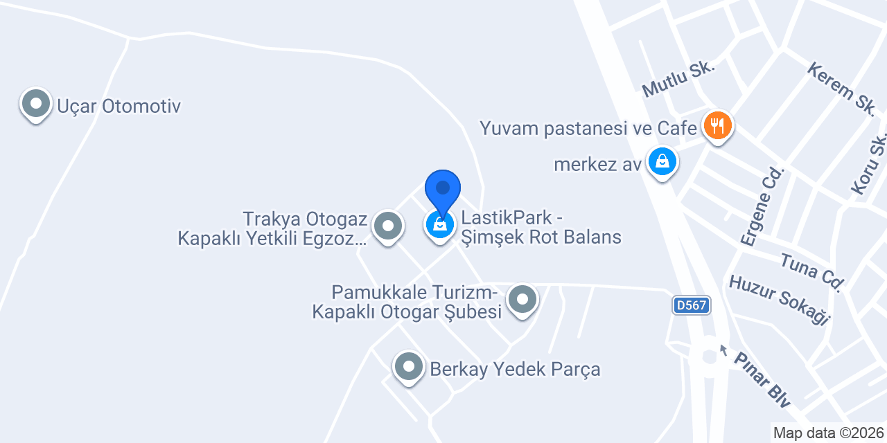 EMC GRUP TOPTAN YEDEK PARÇA konumu