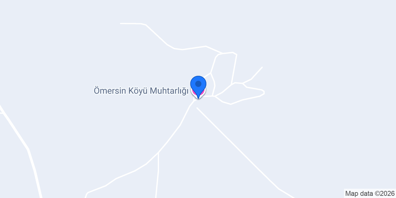 Ömersin Köyü Muhtarlığı konumu