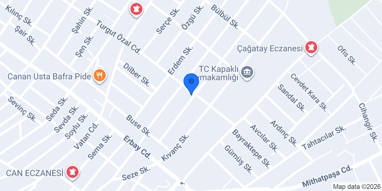 Bizim Erkek Kuaförü konumu