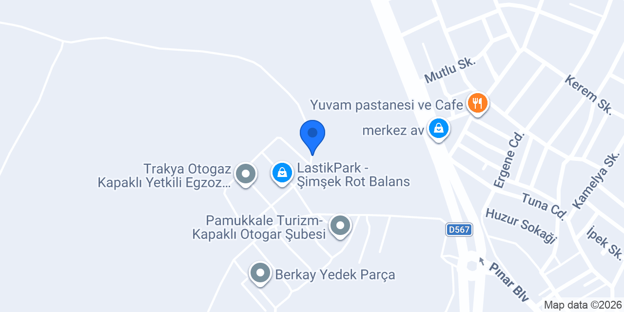 YUSUF ALİ MOTORLU ARAÇLAR konumu