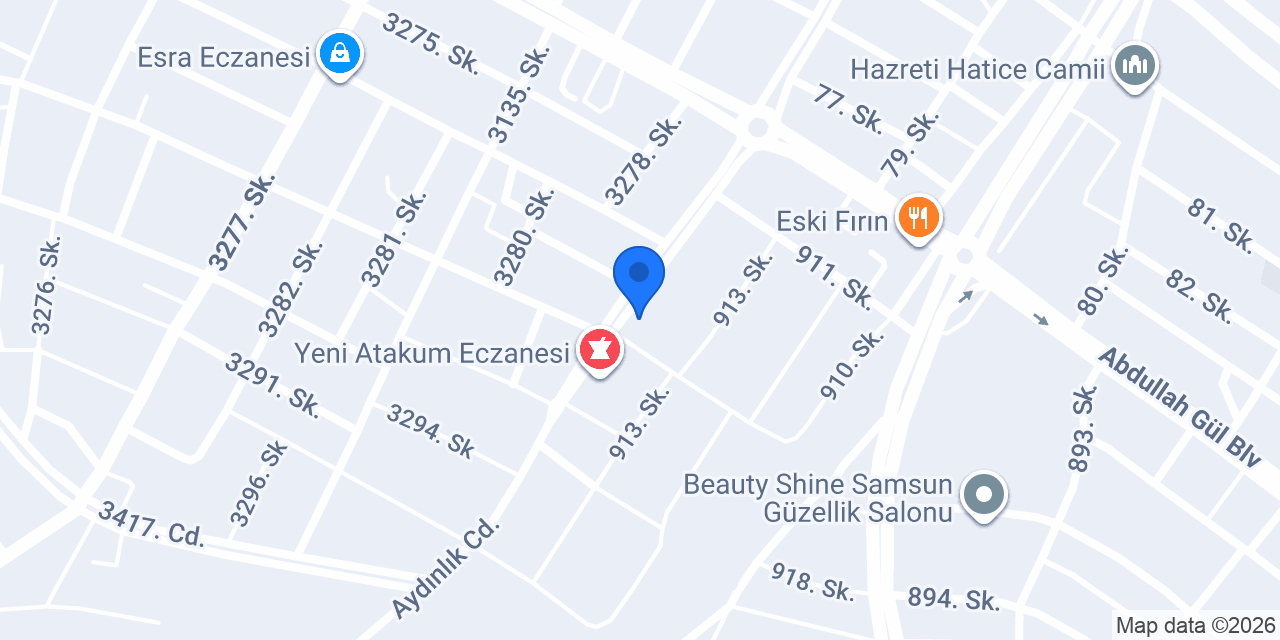 Antep Baharatları Tazeyörem konumu