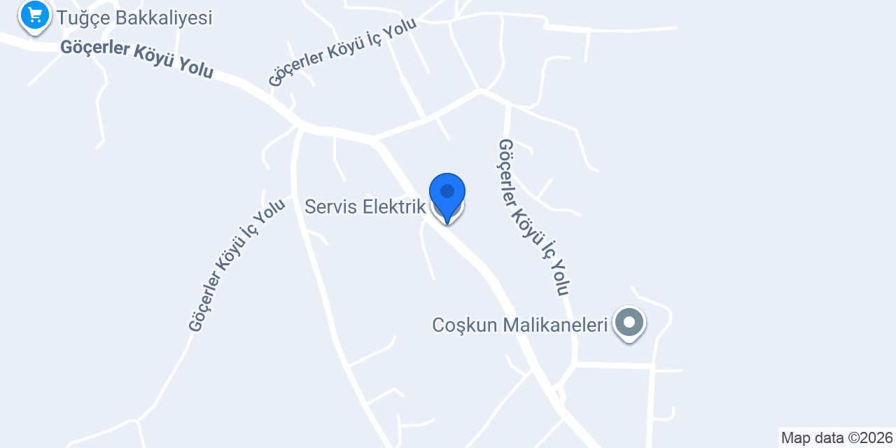 Servis Elektrik konumu