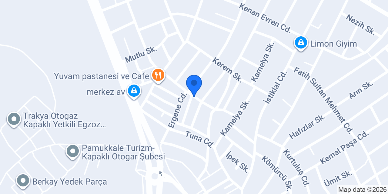 Erdinç Çiftliği konumu