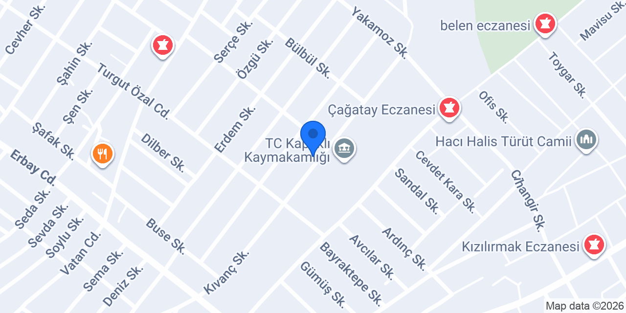 ÇA GROUP EMLAK ve GALERİ konumu
