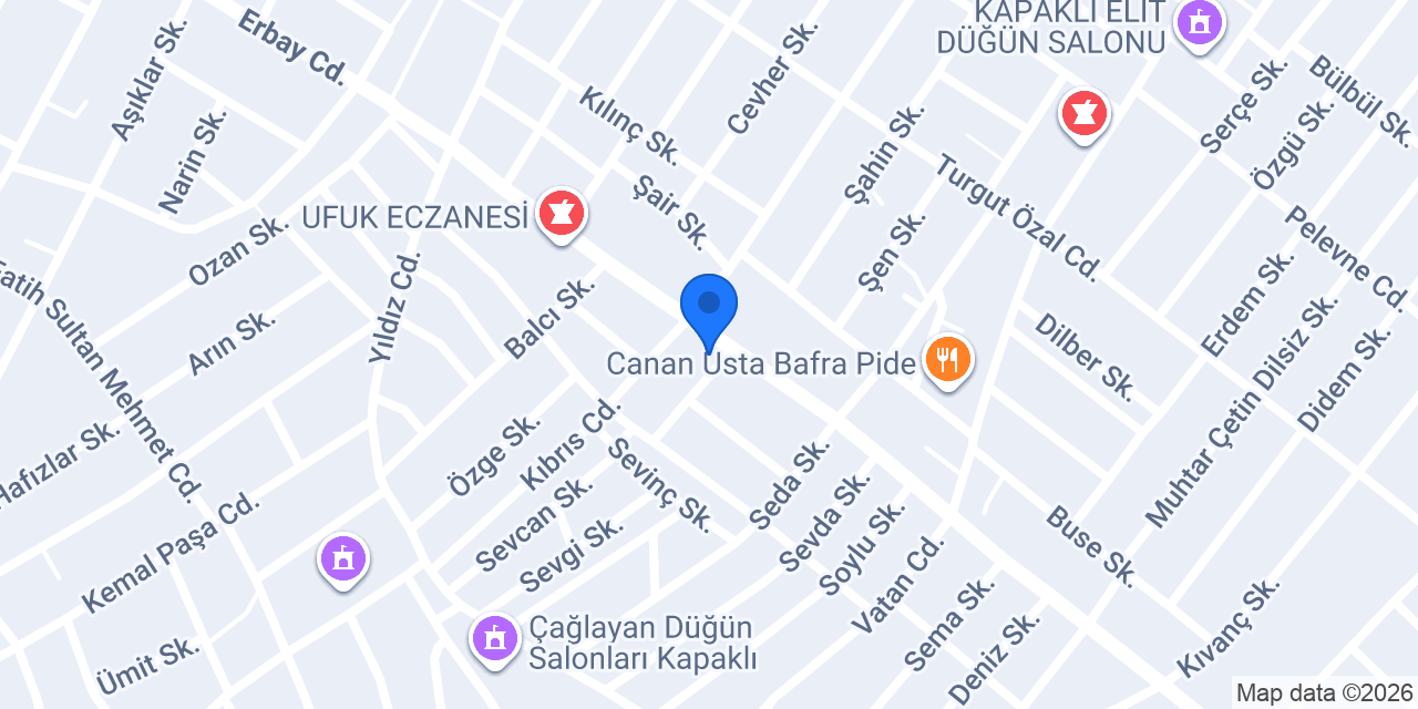 BYN MAKAS BAYAN KUAFÖRÜ konumu