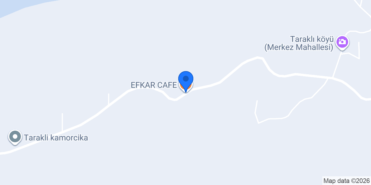 EFKAR CAFE konumu