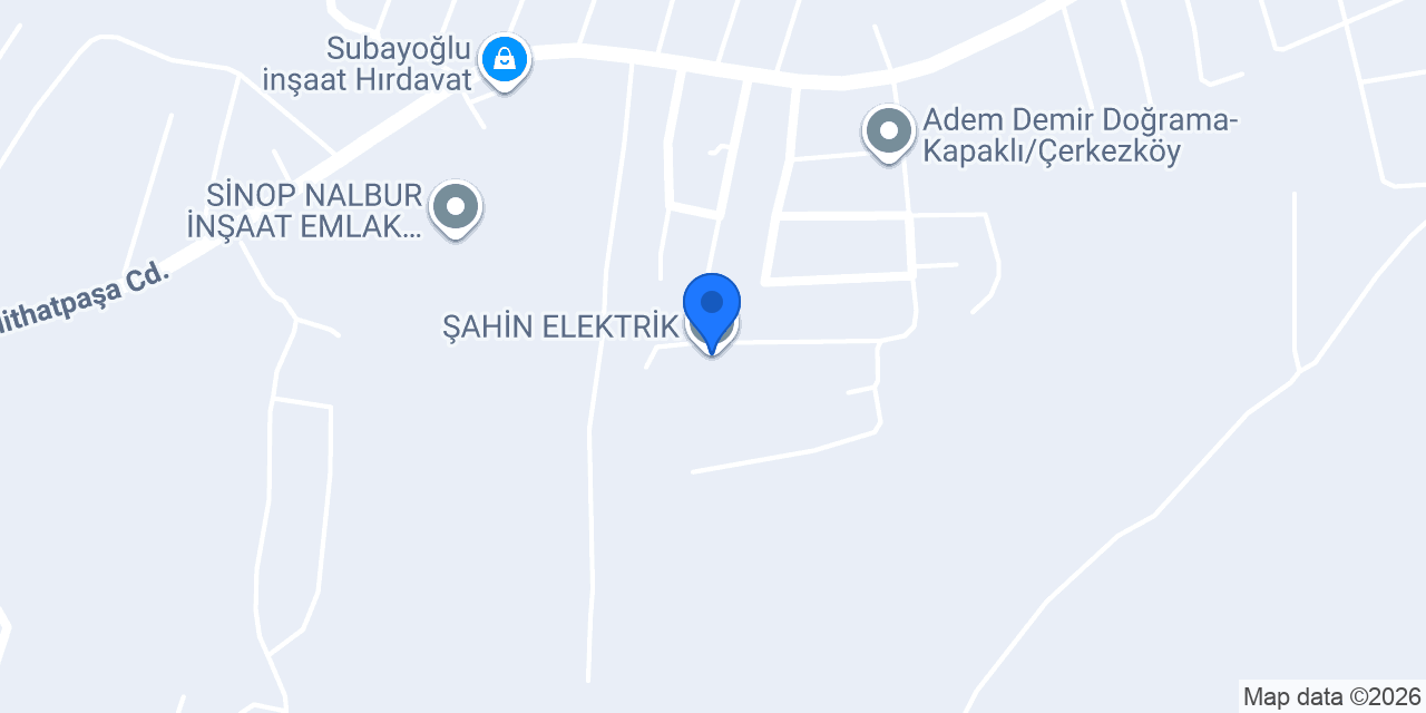 ŞAHİN ELEKTRİK konumu