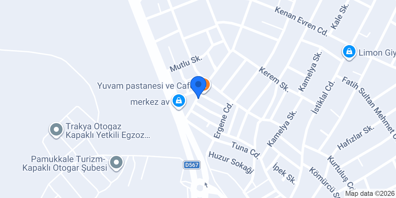 Aykut Fast Food konumu