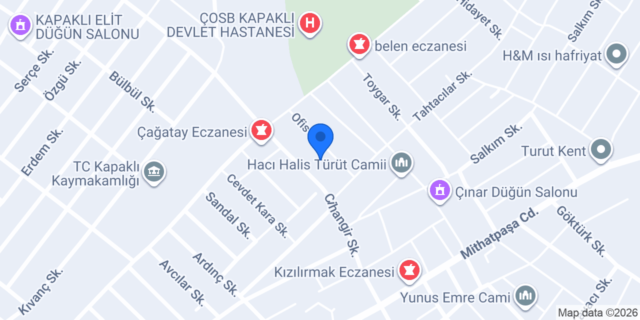 HSM BUTİQ konumu