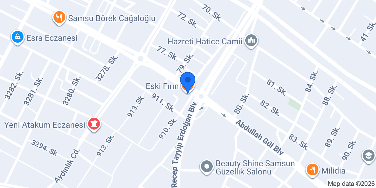 Eski Fırın konumu