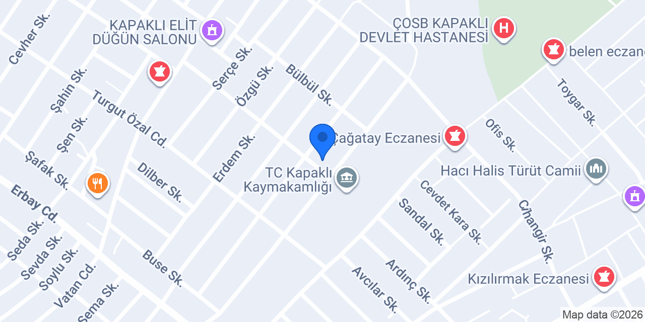 Tuba Patiseri konumu