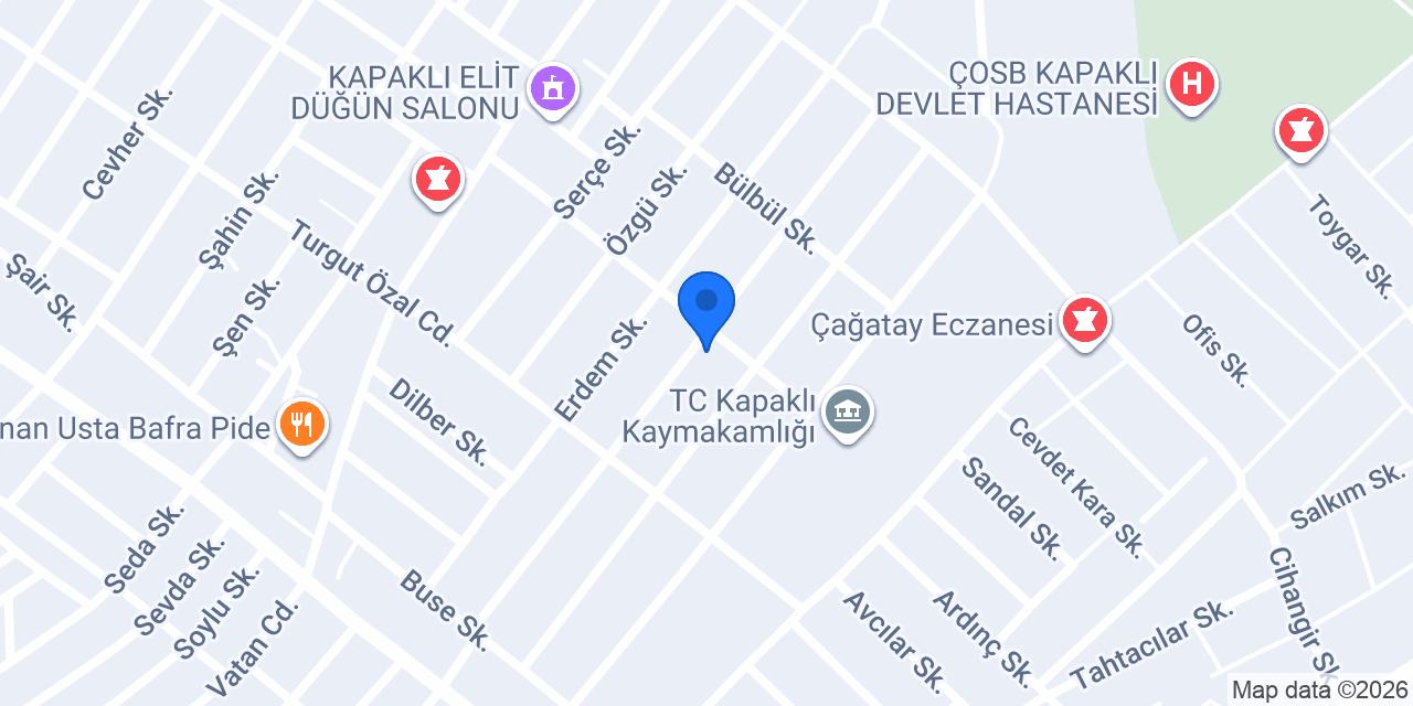 Kapaklı elektrik 59 konumu