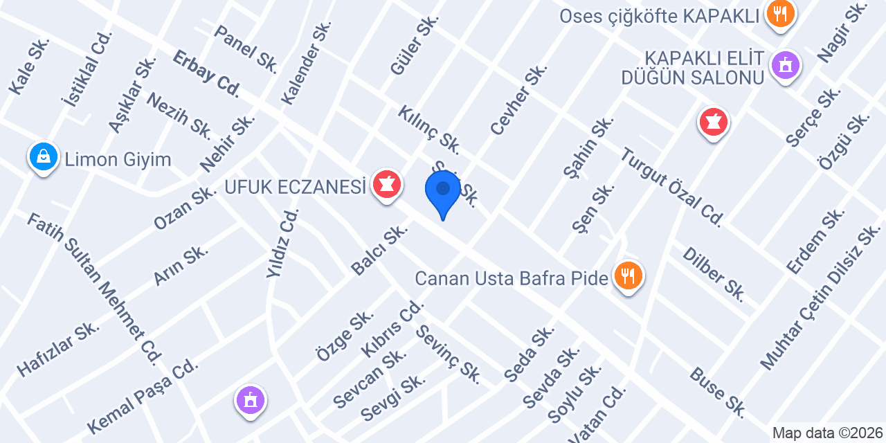 Aytaç Mobilya konumu