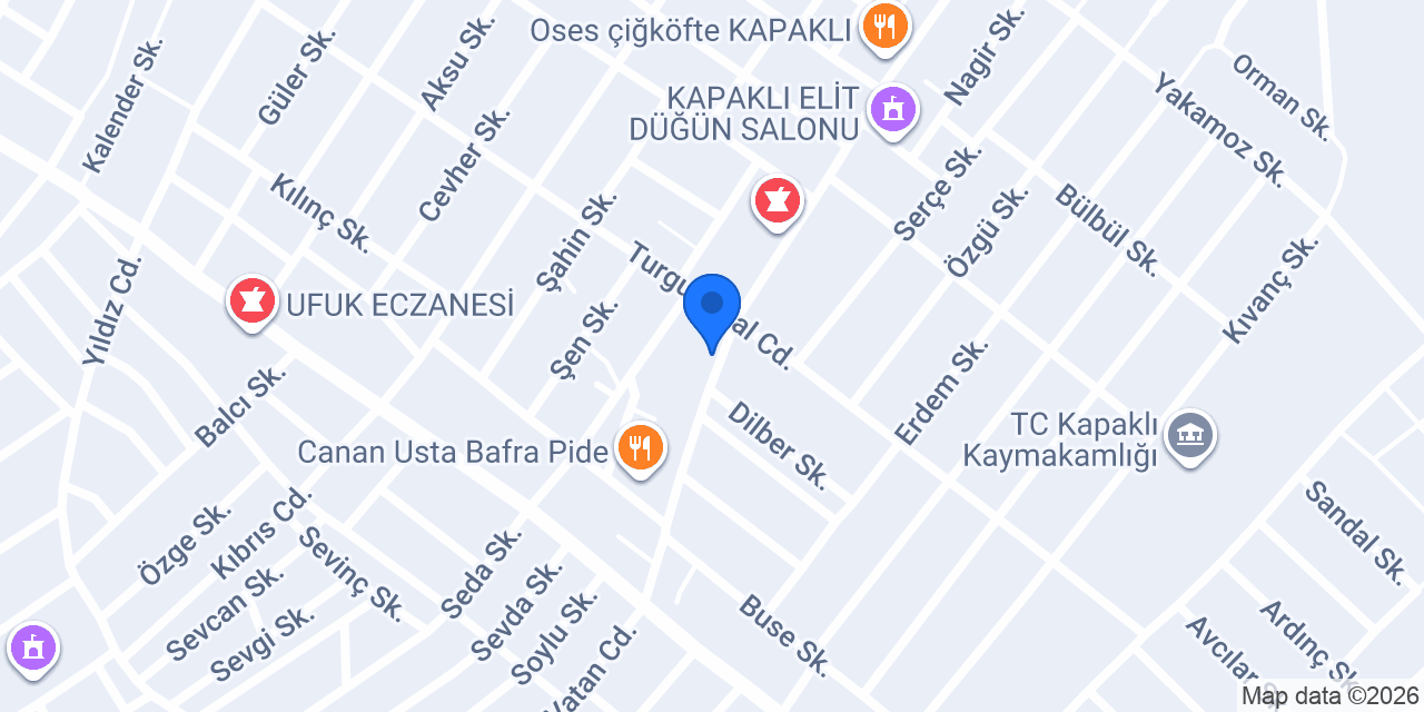 Üstad-ı Künefe Kapaklı konumu