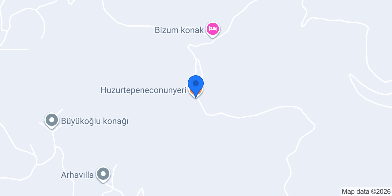 Huzurtepeneconunyeri konumu