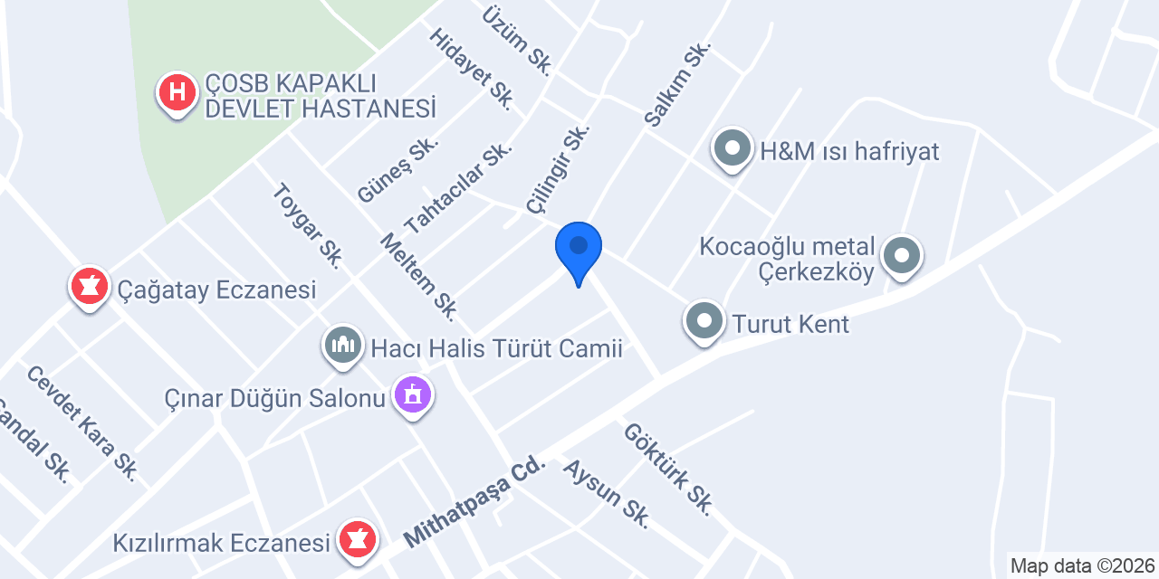 Temizel Banyo Ekipmanları SAN. TiC. Ltd.şti konumu
