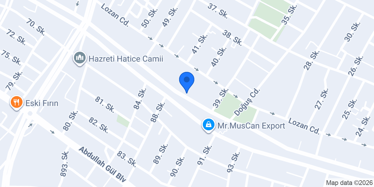 Macellan Turizm Samsun konumu